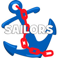 Sailor Logo-blue-red chain